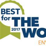 2017 Best for the world environment logo