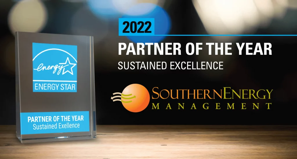 Energy Star Partner of the Year in Sustained Excellence awarded to Southern Energy Management