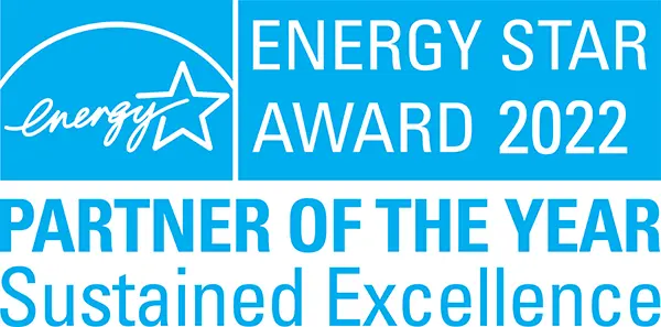 Energy Star 2022 Partner of the Year Sustained Excellence Award Logo