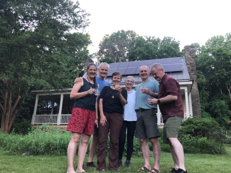 Southern Energy Management Solar Customers Celebrating Solar System with drinks they named The Southern Energy Cocktail