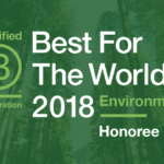 B Corp Best for the World Environment Logo