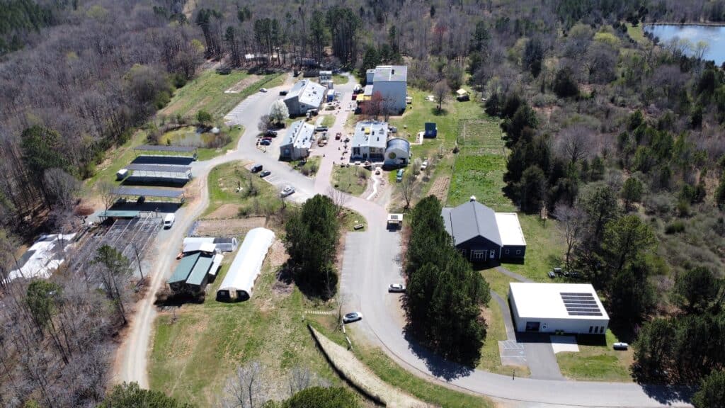 View of Starrlight Mead's solar system at The Plant