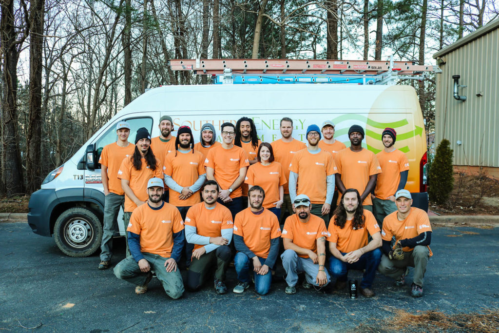 Solar Installation Crew - Southern Energy Management