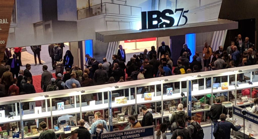 2019 NAHB IBS view of the expo floor
