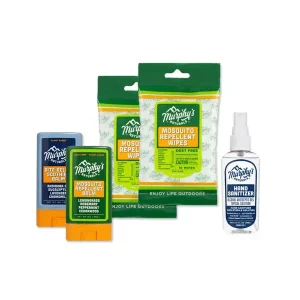 Bundle of backyard insect repellant items from Murphy's Naturals