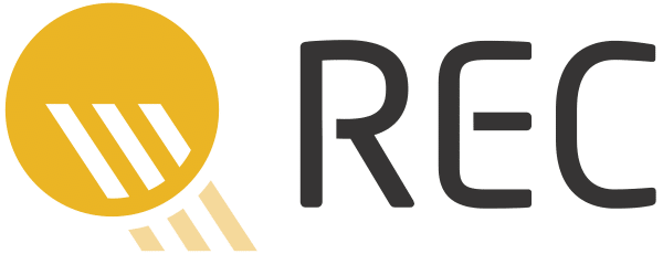 REC solar panels logo