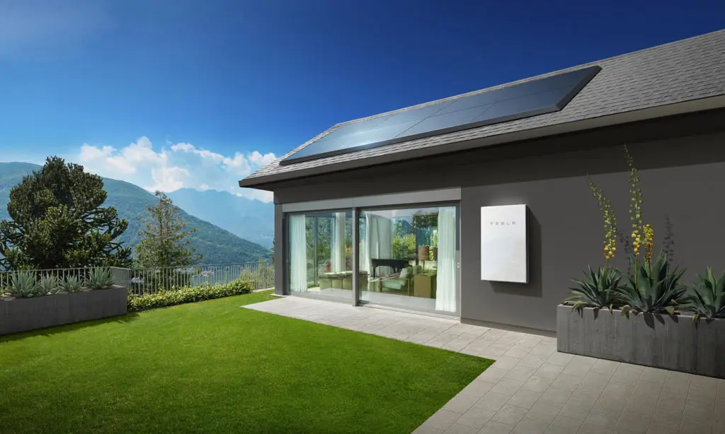 Tesla Powerwall Home Mockup