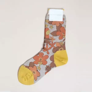 Multicolored floral socks from Vert & Vogue