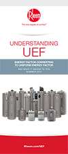 Rheem's brochure on understanding UEF