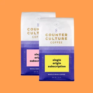 Two bags of counter culture whole bean coffee