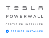 tesla premier certified installer logo