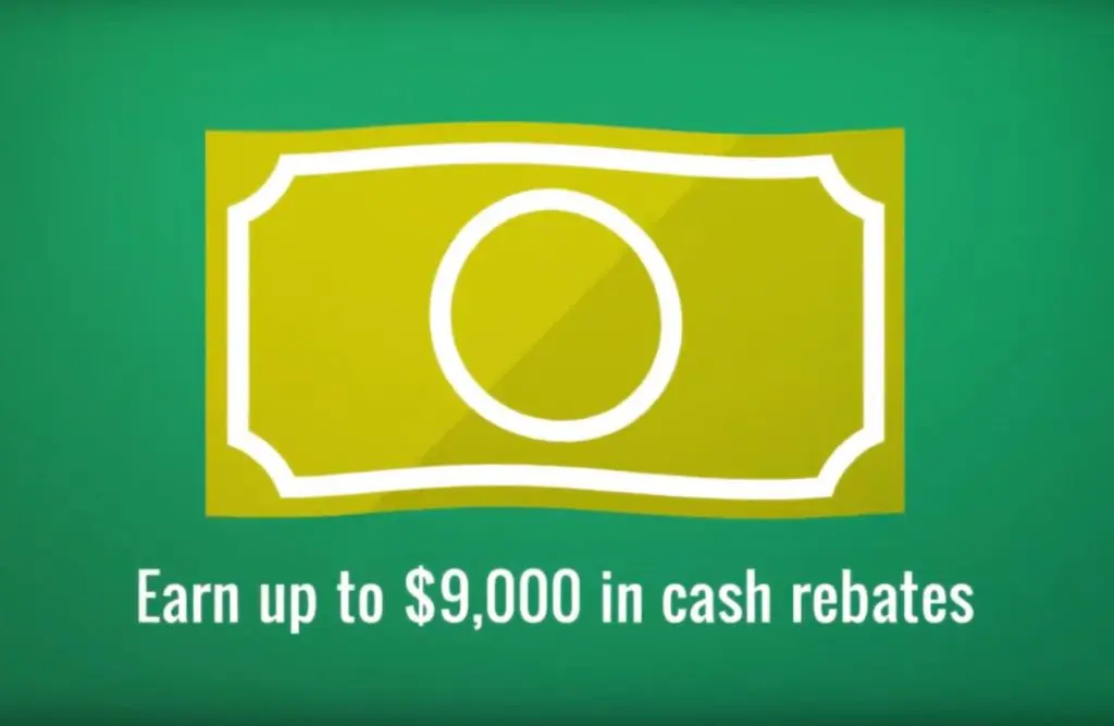 Earn up to $9000 in cash rebates with the HERO Code Program