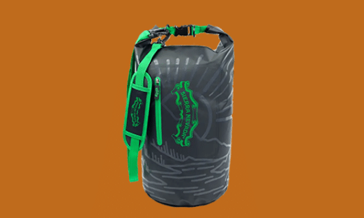 a roll top dry bag from Sierra Nevada