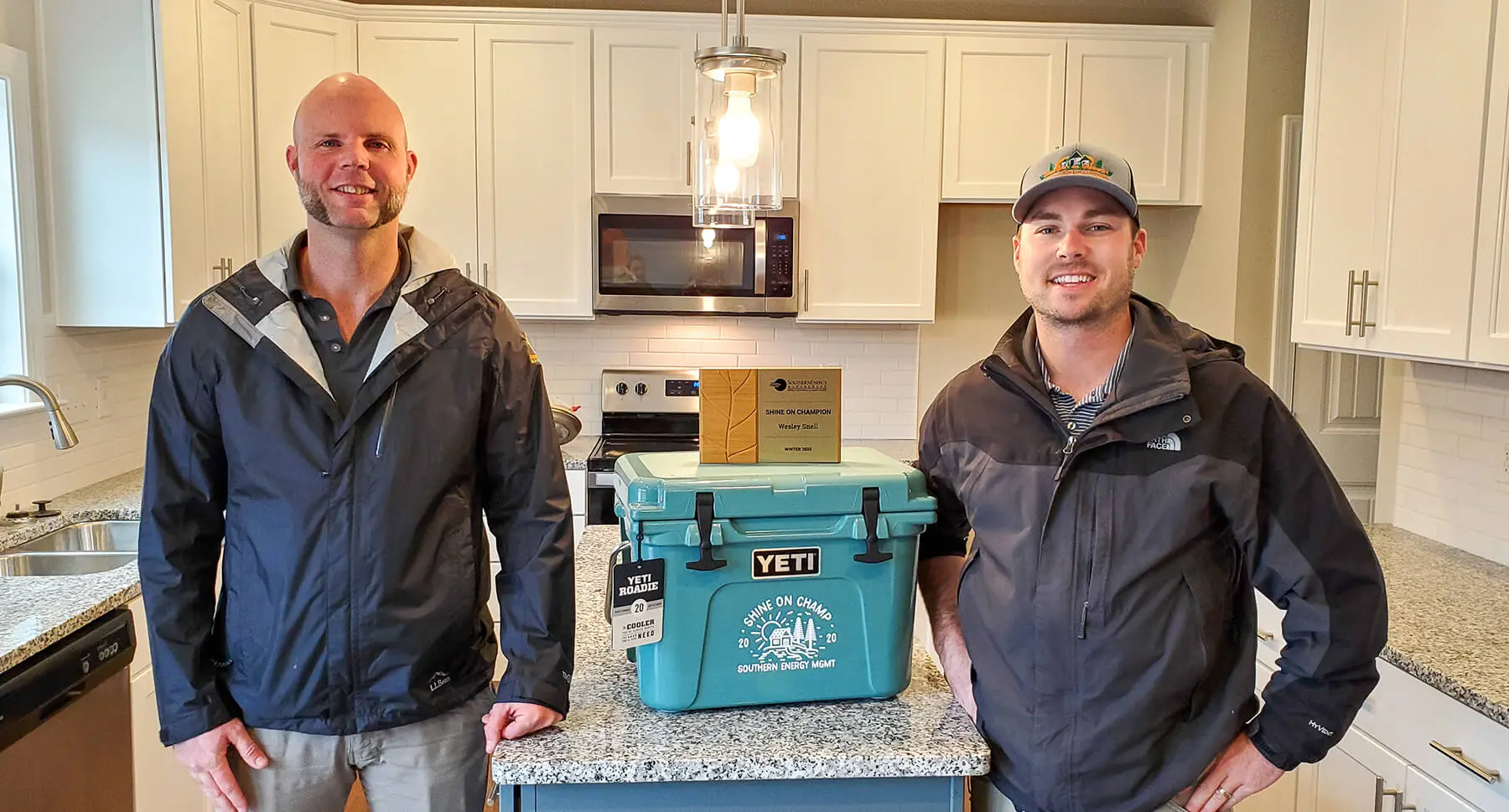 Wes Snell from Mattamy Homes, Winter Shine On Champ